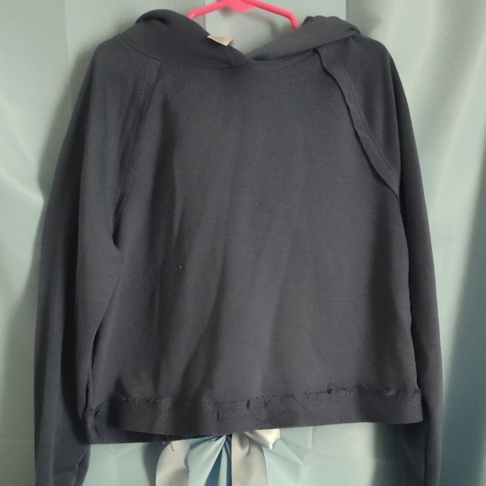 90 Degree By Reflex Blue Hoodie